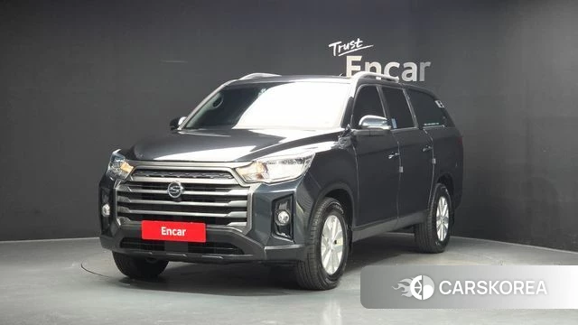 Ssangyong The New Rexton Sport 2022 Серый из Кореи