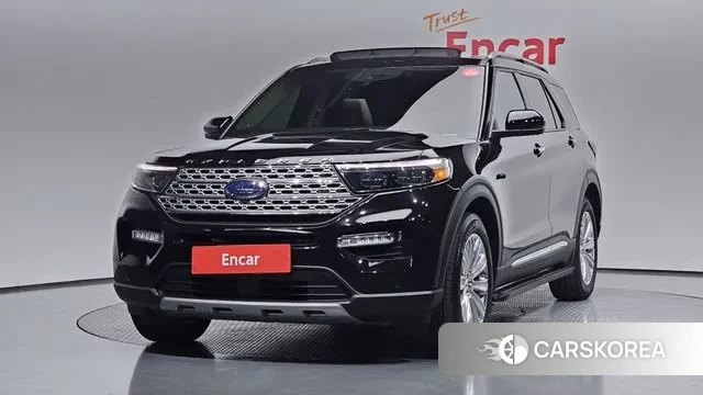 Ford Explorer 6th Generation 2022 Черный из Кореи
