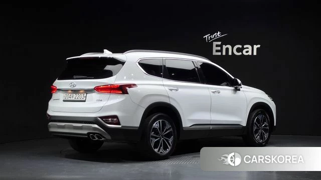 Hyundai Santa Fe TM 2018 Белый из Кореи
