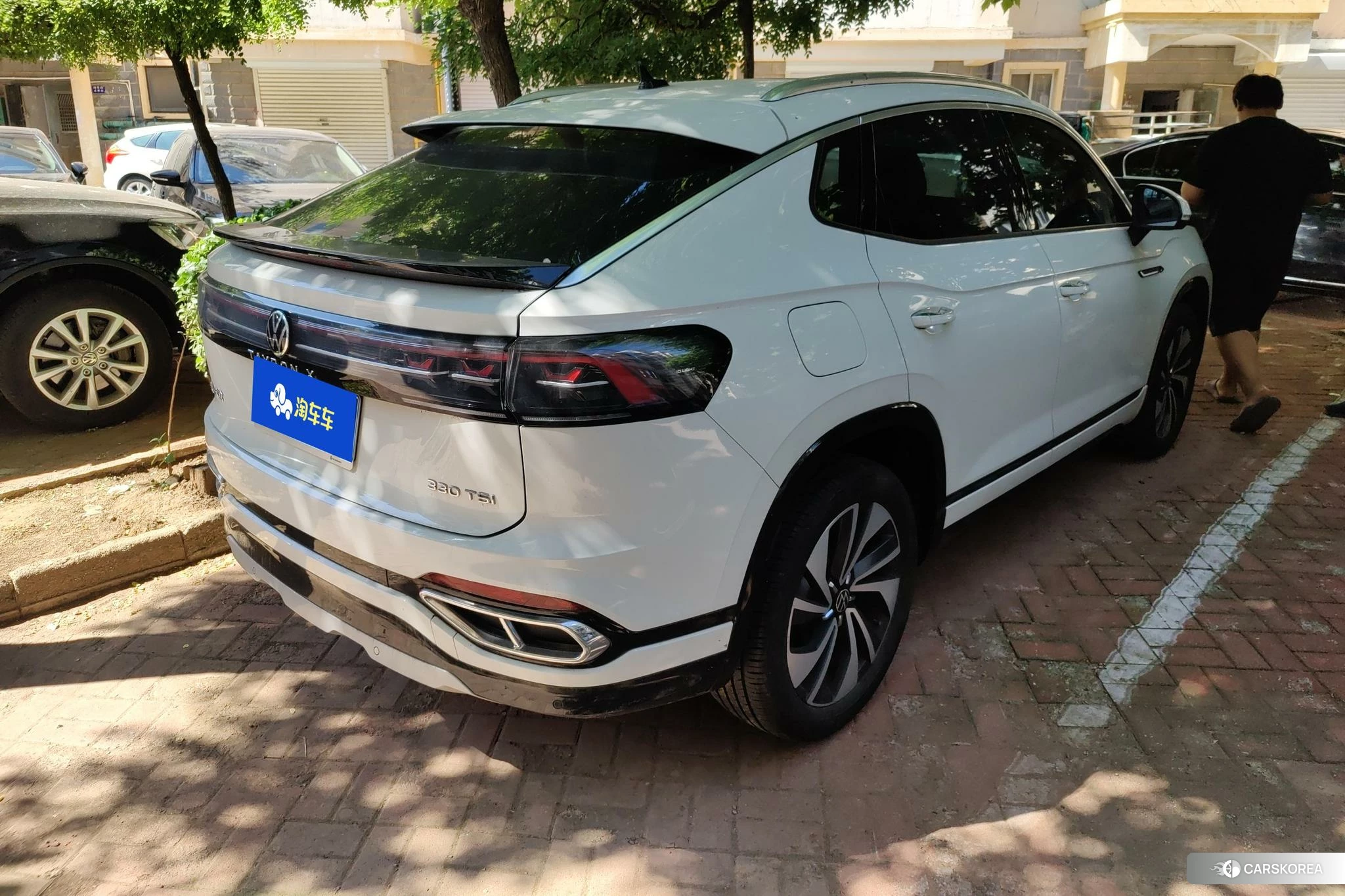 Volkswagen Tayron 2022 Белый из Китая