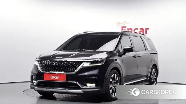 Kia Carnival 4th generation 2021 Серый из Кореи