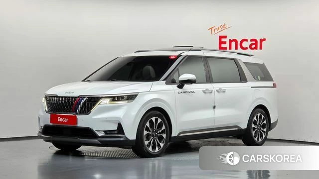Kia Carnival 4th generation 2022 Белый из Кореи