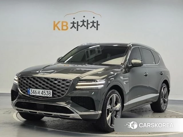 Genesis GV80 2024 Темно-зеленый из Кореи