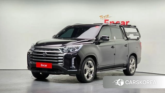 Ssangyong The New Rexton Sport 2022 Черный из Кореи