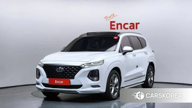 Hyundai Santa Fe TM 2018 Белый из Кореи