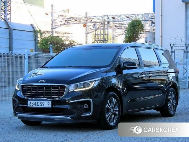 Kia The New Carnival 2018 Черный из Кореи