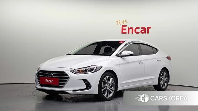 Hyundai Avante AD 2018 Белый из Кореи