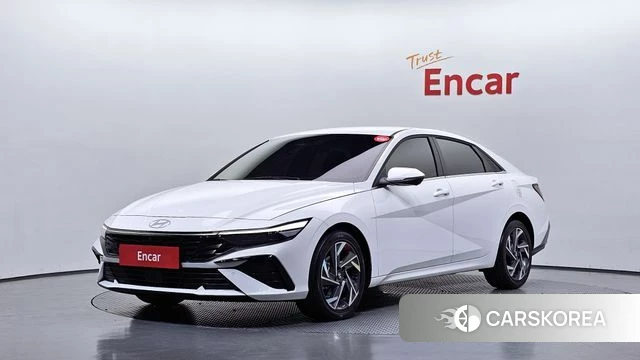 Hyundai The New Avante (CN7) 2025 Белый из Кореи