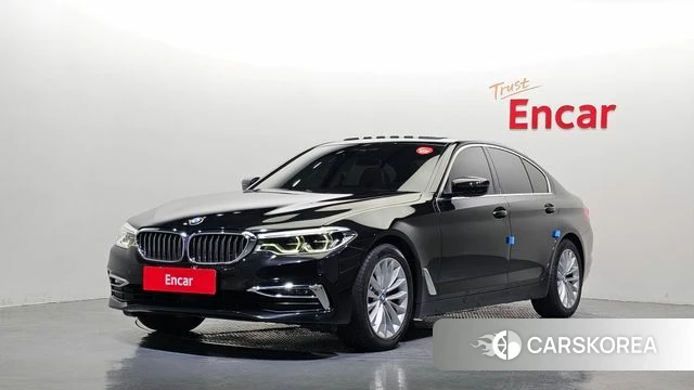 BMW 5 Series (G30) 2019 Черный из Кореи