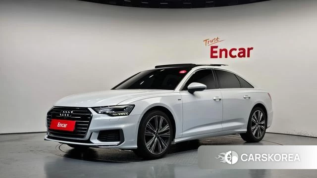 Audi A6 (C8) 2022 Белый из Кореи