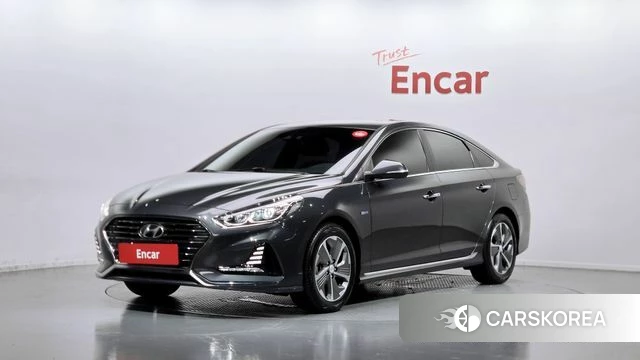 Hyundai Sonata New Rise Hybrid 2018 Серый из Кореи