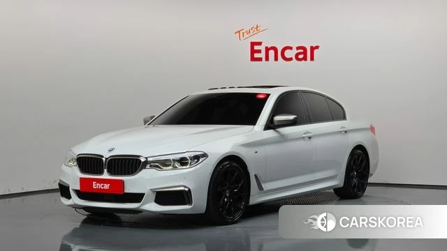 BMW 5 Series (G30) 2019 Белый из Кореи