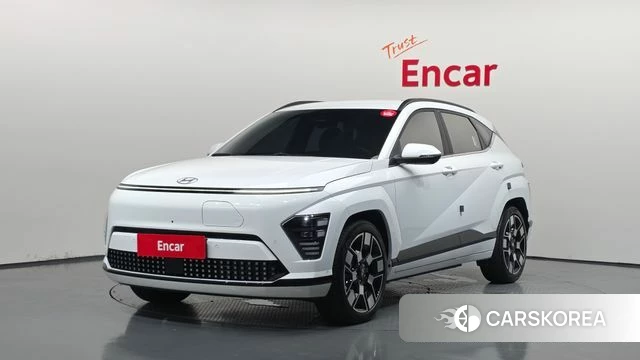 Hyundai Kona Electric (SX2) 2023 Белый из Кореи
