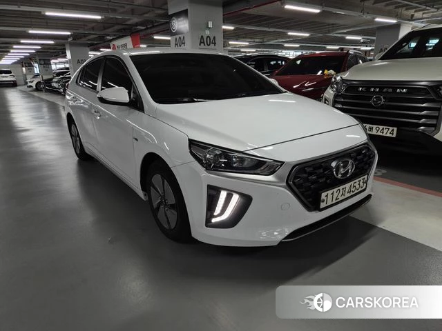 Hyundai The New Ionic Hybrid 2020 Белый из Кореи