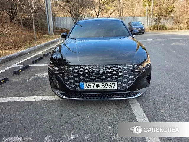 Hyundai The New Grandeur IG 2021 Черный из Кореи