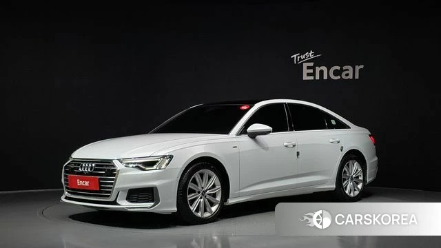 Audi A6 (C8) 2021 Белый из Кореи