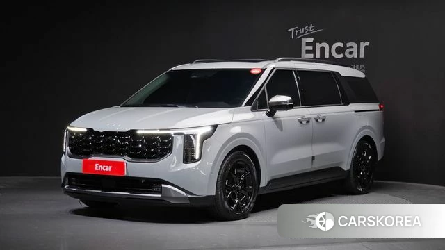 Kia The New Carnival 4th Generation 2024 Серебристо-серый из Кореи