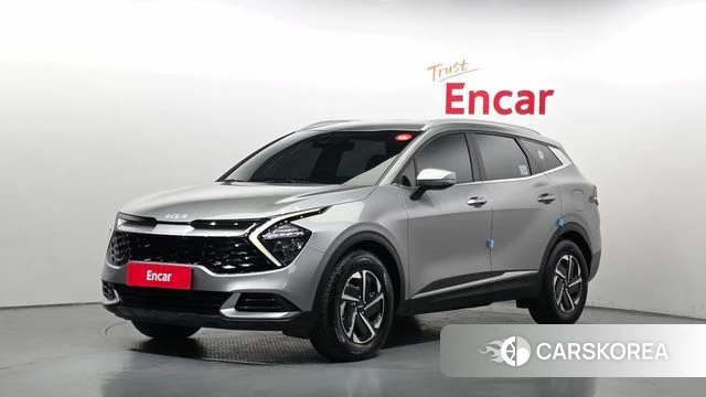 Kia Sportage 5th Generation Hybrid 2023 Серебристо-серый из Кореи