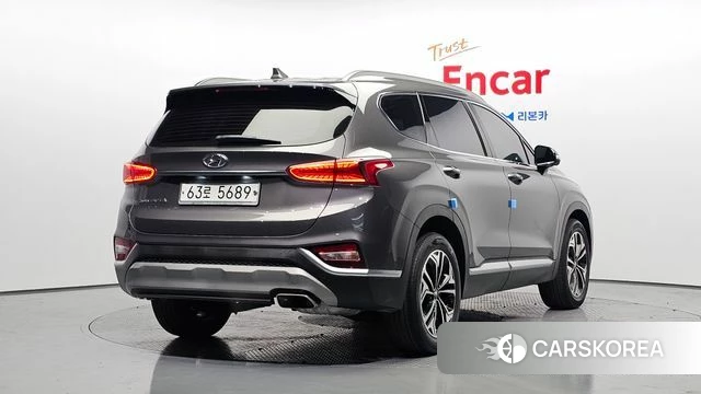 Hyundai Santa Fe TM 2019 Серый из Кореи