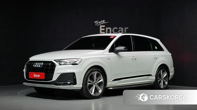 Audi Q7 (4M) 2022 Белый из Кореи