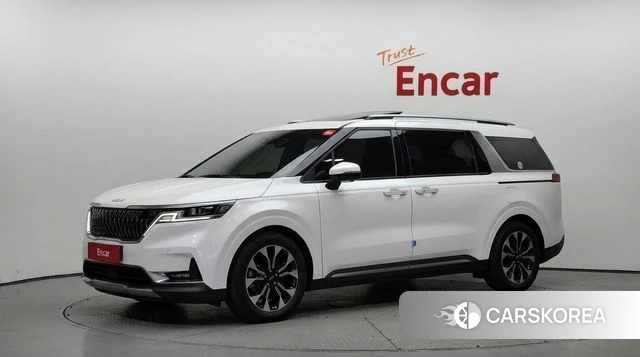 Kia Carnival 4th generation 2022 Белый из Кореи