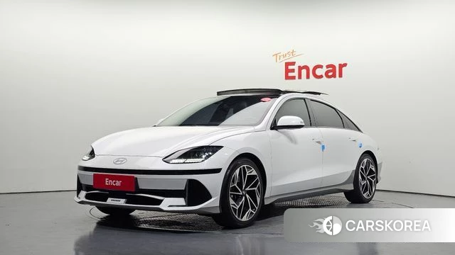 Hyundai Ionic 6 2022 Белый из Кореи