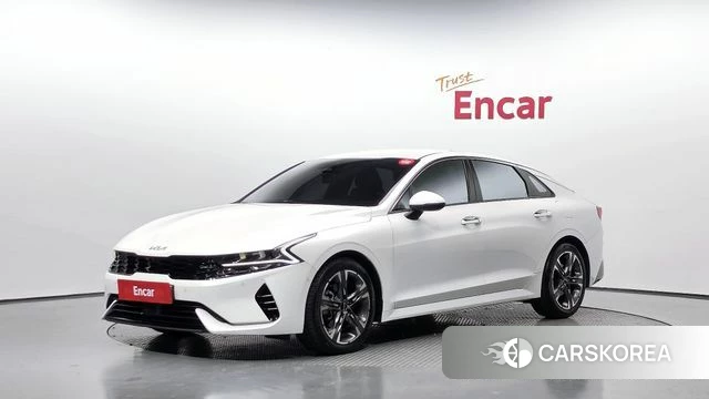 Kia K5 Hybrid 3rd Generation 2021 Белый из Кореи