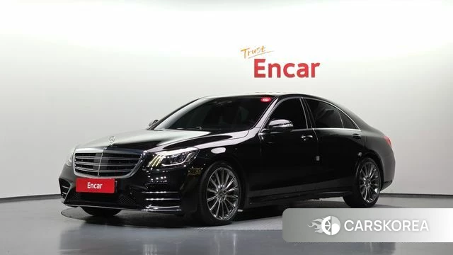 Mercedes-Benz S-Class W222 2018 Черный из Кореи