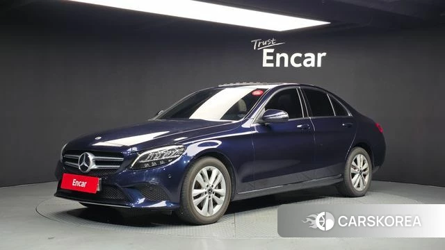 Mercedes-Benz C-Class W205 2018 Синий из Кореи