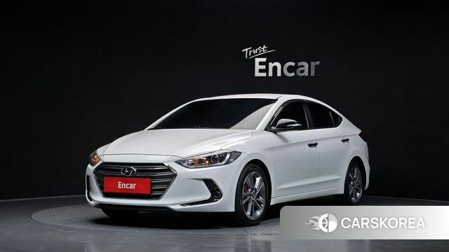 Hyundai Avante AD 2018 Белый из Кореи