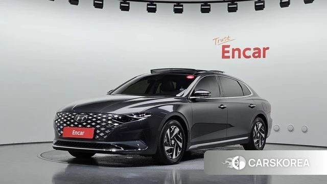 Hyundai The New Grandeur IG Hybrid 2020 Серый из Кореи