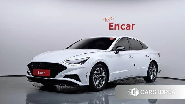 Hyundai Sonata (DN8) 2022 Белый из Кореи