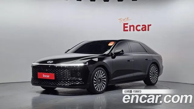 Hyundai Grandeur Hybrid (GN7) 2023 Черный из Кореи
