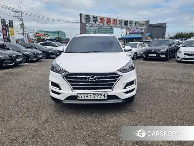 Hyundai Tucson (NX4) 2020 Белый из Кореи