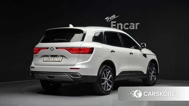 Renault Korea (Samsung) The New QM6 2021 Белый из Кореи