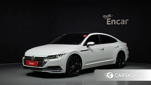 Volkswagen Arteon 2019 Белый из Кореи