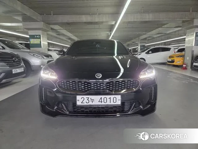Kia Stinger 2018 Черный из Кореи