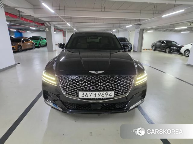 Genesis GV80 2021 Черный из Кореи