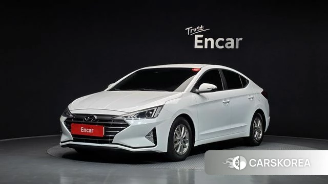 Hyundai The New Avante AD 2019 Белый из Кореи