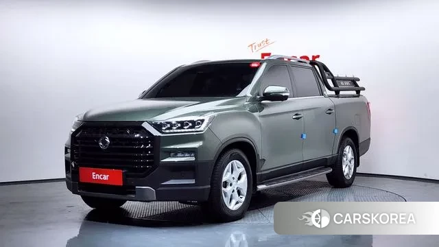 Ssangyong The New Rexton Sports Cannes 2024 Зеленый из Кореи