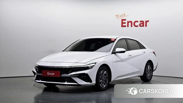 Hyundai The New Avante (CN7) 2024 Белый из Кореи