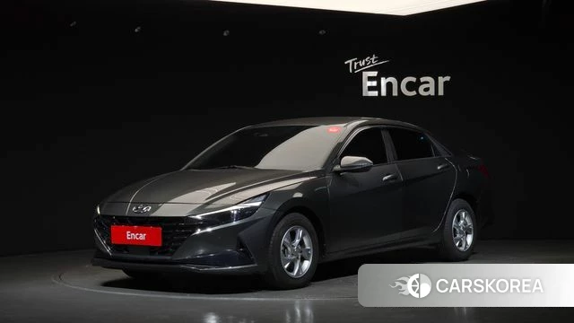 Hyundai Avante (CN7) 2021 Серый из Кореи