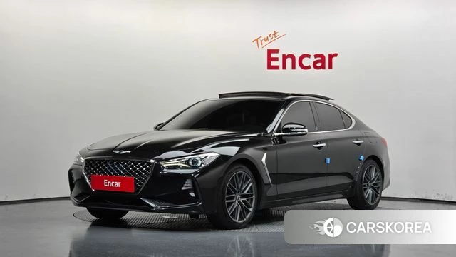 Genesis G70 2018 Черный из Кореи