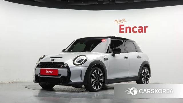 Mini Cooper S 2021 Серебряный двухцветный из Кореи