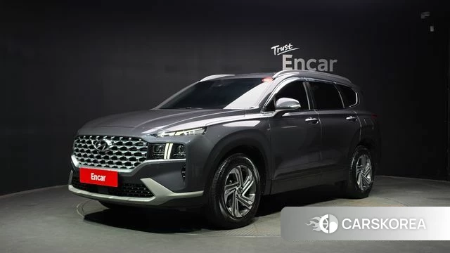 Hyundai The New Santa Fe 2021 Серый из Кореи