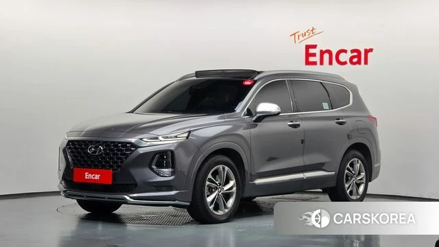 Hyundai Santa Fe TM 2019 Серый из Кореи