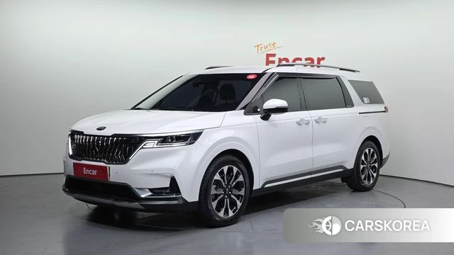 Kia Carnival 4th generation 2021 Белый из Кореи