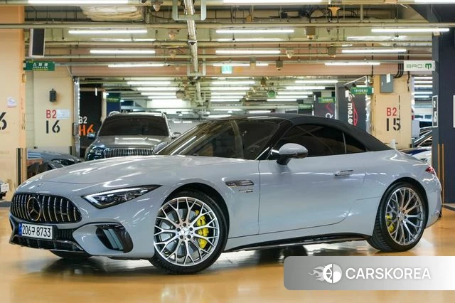Mercedes-Benz SL-Class R232 2023 Серый из Кореи