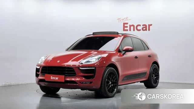 Porsche Macan 2018 Красный из Кореи