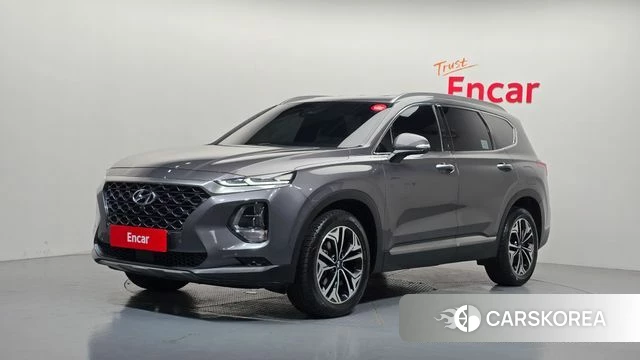 Hyundai Santa Fe TM 2019 Серый из Кореи